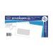 County Stationery DL White Window Peel and Seal Envelopes (Pack of 1000) C505