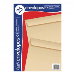 Cheap Stationery Supply of County Stationery C4 Manilla Gummed Envelopes (Pack of 500) C506 CTY1033 Office Statationery