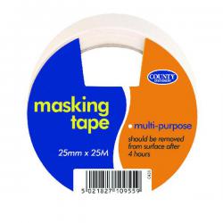 Cheap Stationery Supply of County Masking Tape (Pack of 12) C421 Office Statationery