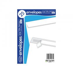 Cheap Stationery Supply of County Stationery C5 25 White Peel & Seal Envelopes (Pack of 20) C513 CTY1101 Office Statationery