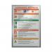 Durable Infoframe Duraframe Self Adhesive A3 Silver (Pack of 2) 487323 DB40490