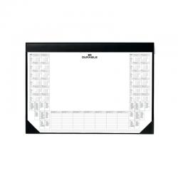Cheap Stationery Supply of Durable Desk Mat with Calendar Pad 59 x 42cm Black Pack of 1 DB70113 Office Statationery
