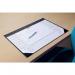 Durable Clear Overlay Calendar Desk Mat 65x52cm Black 729101 DB70113