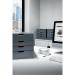 Durable VARICOLOR SAFE 4 Drawer Lockable GDPR Colour Coded Desktop Storage A4+ 760627 DB70241