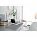 Durable Smooth Non-Slip Desk Mat 65x52cm Grey 710310 DB71017