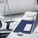 Durable Desk Mat Contoured Edge 530 x 400mm Dark Blue 710207 DB71141