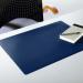 Durable Desk Mat Contoured Edge 530 x 400mm Dark Blue 710207 DB71141