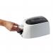 Durable DURACARD ID 300 ID Name Badge Card Printer with Ribbon and 100 Cards 891065 DB80822