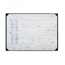 Cheap Stationery Supply of Durable Pinewood Panels Calendar Desk Mat 590 x 420mm 7312 DB98695 Office Statationery