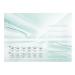 Durable Bright Curves Calendar Desk Mat Refill 570 x 410mm 7324
