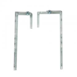 Cheap Stationery Supply of Deflecto Literature Wall File Brackets (Pack of 2) DEOPBKTYT DF76001 Office Statationery