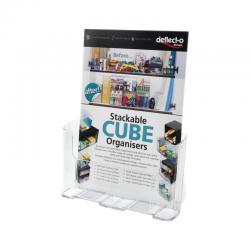 Cheap Stationery Supply of Deflecto 4 Tier Literature Holder 1/3 A4 77701 DF77701 Office Statationery