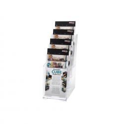 Cheap Stationery Supply of Deflecto 4 Tier Literature Holder 1/3 A4 77701 DF77701 Office Statationery