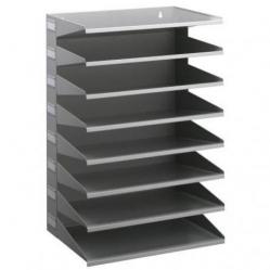 Cheap Stationery Supply of Durable SORTER RACK 8 trays A4/Folio format Grey Office Statationery