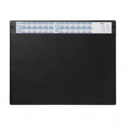Cheap Stationery Supply of Durable DESK MAT with Annual Calendar & Removable Clear Overlay Black Pack of 5 Office Statationery