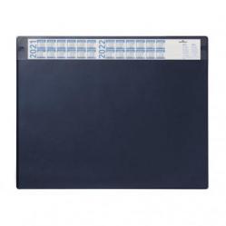 Cheap Stationery Supply of Durable DESK MAT with Annual Calendar & Removable Clear Overlay Dark Blue Pack of 5 Office Statationery