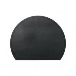 Cheap Stationery Supply of Durable Semi Circle DESK MAT 65x52cm Black Pack of 5 Office Statationery