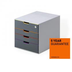 Cheap Stationery Supply of Durable VARICOLOR&reg; SAFE 4 Drawer Unit Pack of 1 Office Statationery