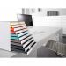 Durable VARICOLOR MIX Desktop Organiser 10 Drawer Colour Coded Storage A4+ 763027