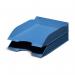Durable ECO Recycled Plastic Stackable Document Letter Tray - 6 Pack - A4+ Blue 775606