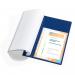 The photograph captures a selection of Durable Filing Accessories, specifically the POCKETFIX Self-Adhesive Clear Label Sleeve Pockets. The pockets come in a pack of 5 and are designed to fit A5 size documents. The clear material allows for easy viewing of labels or contents inside. The self-adhesive feature makes them quick and easy to attach. These label sleeve pockets are a durable and practical solution for organizing and protecting important documents.