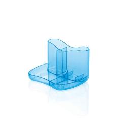 Cheap Stationery Supply of Initiative Contemporary Desk Caddy Ice Blue Office Statationery
