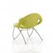 Beau Visitor Chair Green With Arms BR000016