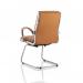 Classic Cantilever Chair Tan With Arms BR000031