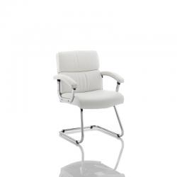 Cheap Stationery Supply of Desire Cantilever Chair White With Arms Office Statationery