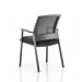 Metro Visitor Chair Black Fabric Black Mesh Back With Arms BR000090