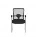 Portland Visitor (Straight Leg) Black Fabric Black Mesh Back With Arms BR000115