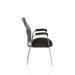 Portland Visitor (Straight Leg) Black Fabric Black Mesh Back With Arms BR000115