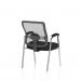 Portland Visitor (Straight Leg) Black Fabric Black Mesh Back With Arms BR000115
