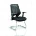 Relay Cantilever Airmesh Seat Black Back With Arms BR000117