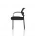 Brunswick Deluxe With Arms Black Frame Mesh Back Black Seat BR000221