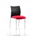 Academy Bespoke Colour Seat Without Arms Post Box Red KCUP0009