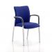 Academy Bespoke Colour Fabric Back And Bespoke Colour Seat With Arms Stevia Blue KCUP0035