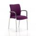 Academy Bespoke Colour Fabric Back And Bespoke Colour Seat With Arms Tansy Purple KCUP0040