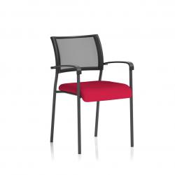 Cheap Stationery Supply of Brunswick Bespoke Colour Seat Black Frame Bergamot Cherry Office Statationery