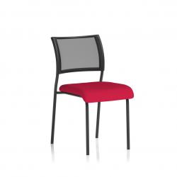 Cheap Stationery Supply of Brunswick No Arm Bespoke Colour Seat Black Frame Bergamot Cherry Office Statationery