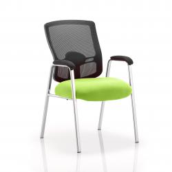 Cheap Stationery Supply of Portland Visitor (Straight Leg) Bespoke Colour Seat Lime Office Statationery