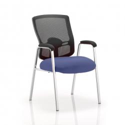 Cheap Stationery Supply of Portland Visitor (Straight Leg) Bespoke Colour Seat Admiral Blue Office Statationery