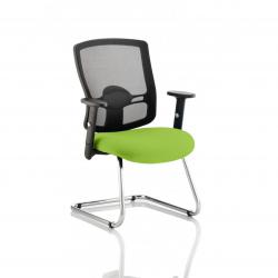 Cheap Stationery Supply of Portland Cantilever Bespoke Colour Seat Lime Office Statationery
