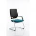 Xenon Visitor White Shell Bespoke Colour Seat Maringa Teal KCUP0655