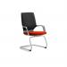 Xenon Visitor Black Shell Bespoke Colour Seat Tabasco Red KCUP0668
