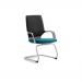 Xenon Visitor Black Shell Bespoke Colour Seat Maringa Teal KCUP0671