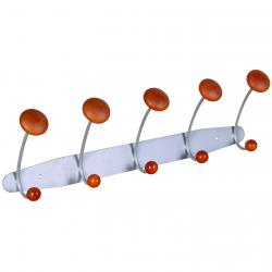Cheap Stationery Supply of Space Saver 5 Hook Coat Rail Office Statationery