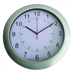 Cheap Stationery Supply of Silver Acrylic Cased Clock Office Statationery