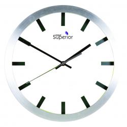 Cheap Stationery Supply of Simplicity Aluminium Cased Clock Office Statationery