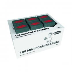 Cheap Stationery Supply of Show-me Mini Foam Whiteboard Eraser (Pack of 100) MFE100 EG60091 Office Statationery